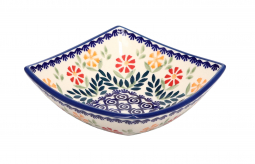 Garden Bouquet Small Square Bowl